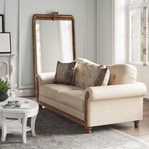 Broyhill alexandria deals gray loveseat